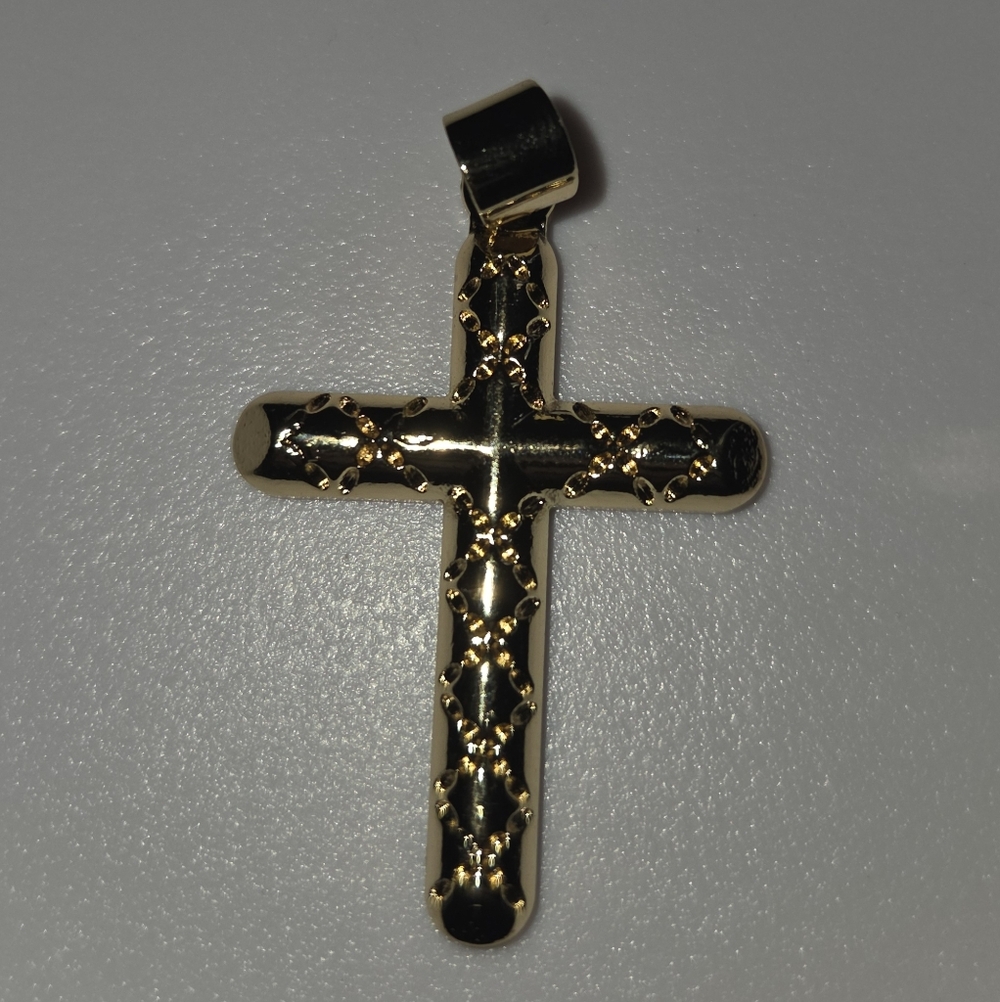 Gold Cross Pendant